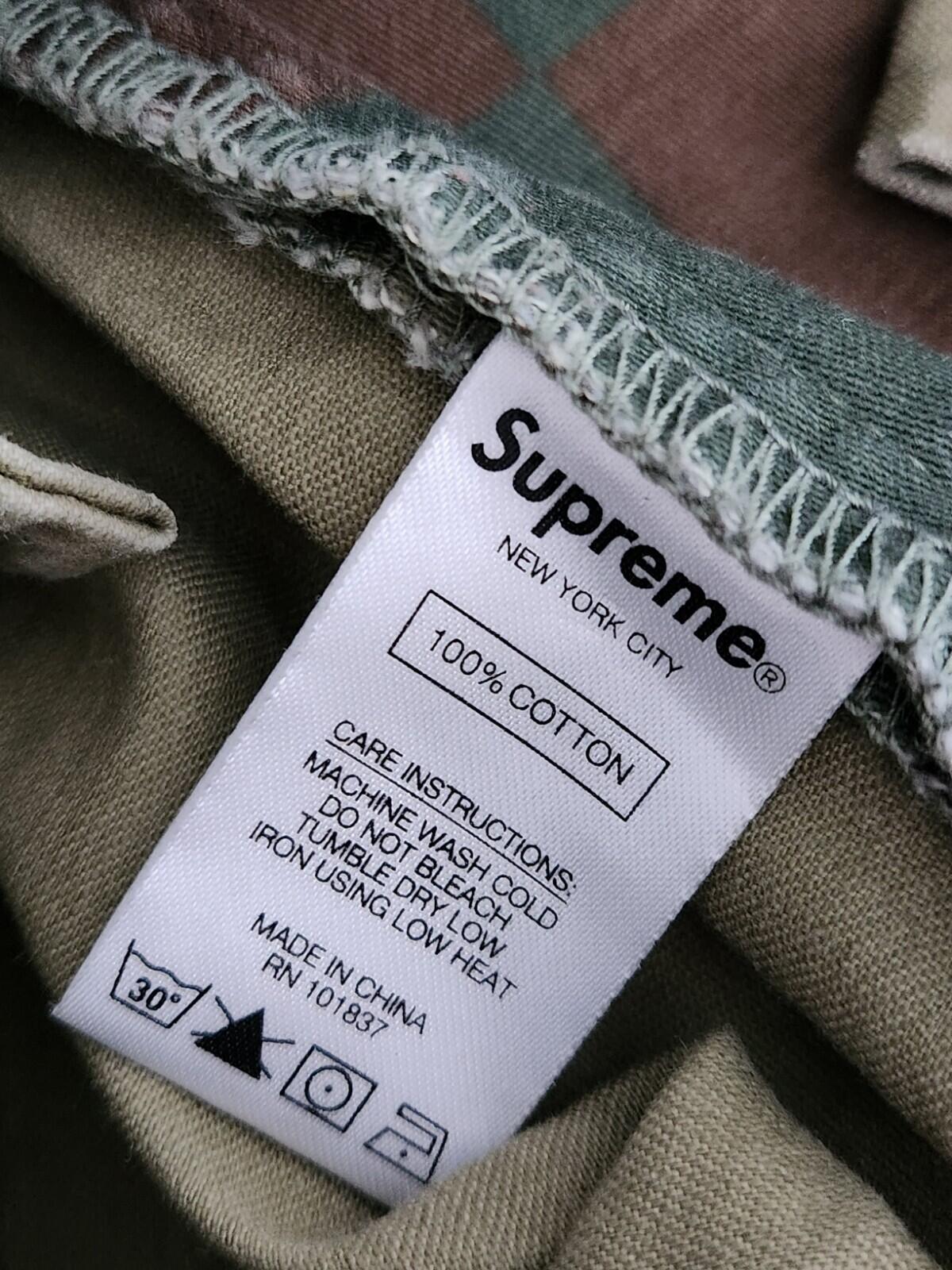 FW20 Supreme cargo pant size 30 W30 L30 Olive Digi Camo