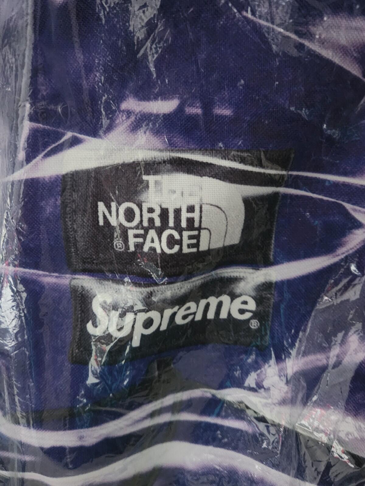 SS23 FW18 Supreme The North Face Tromple L'oeil Printed Borealis backpack Purple