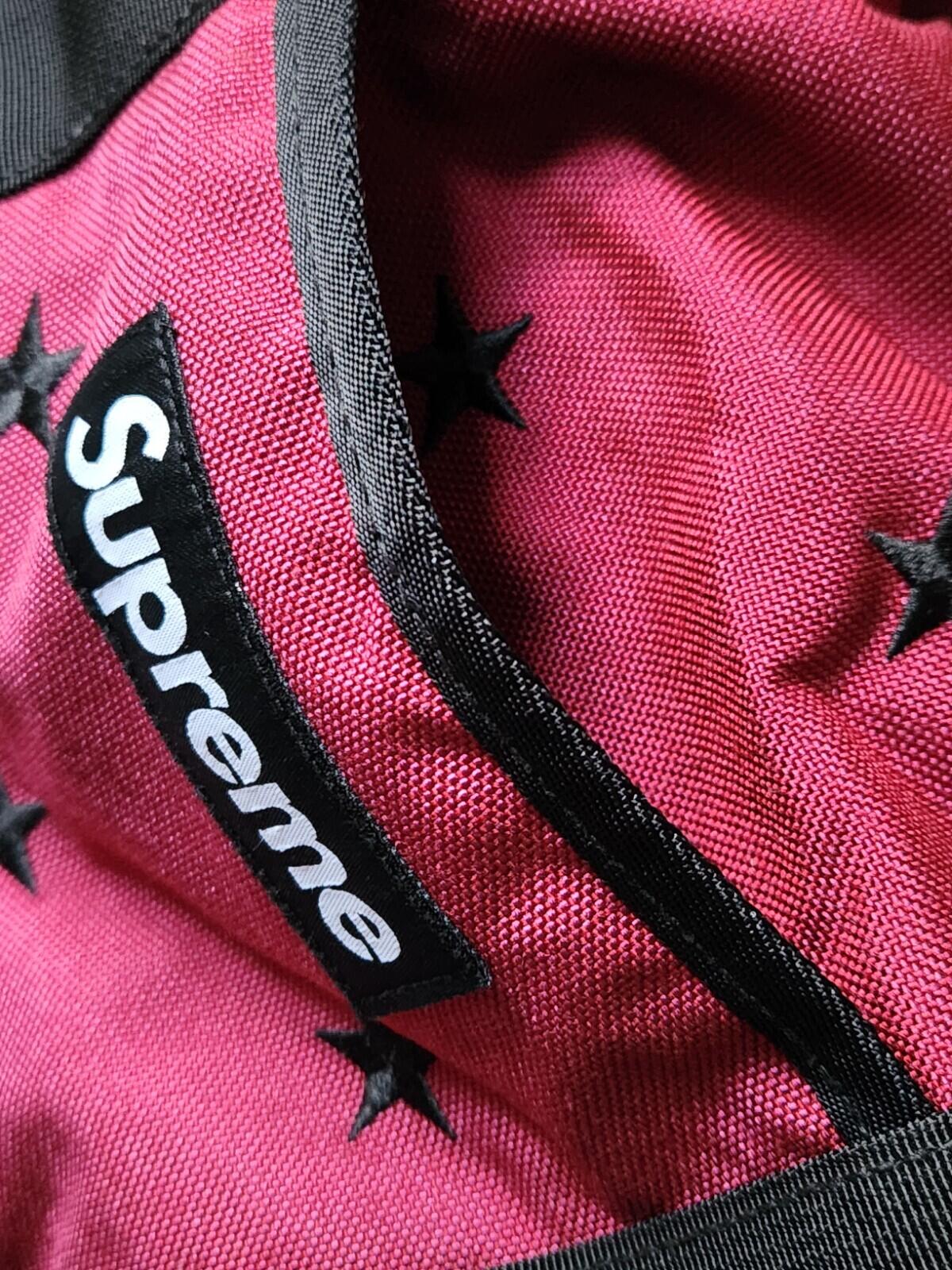 FW13 Supreme Stars Duffle Bag Burgundy