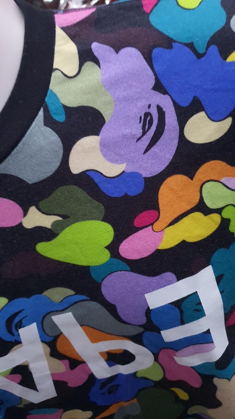 A Bathing Ape Bape Multi Camo Tee size M medium T-shirt BAPE made in Japan