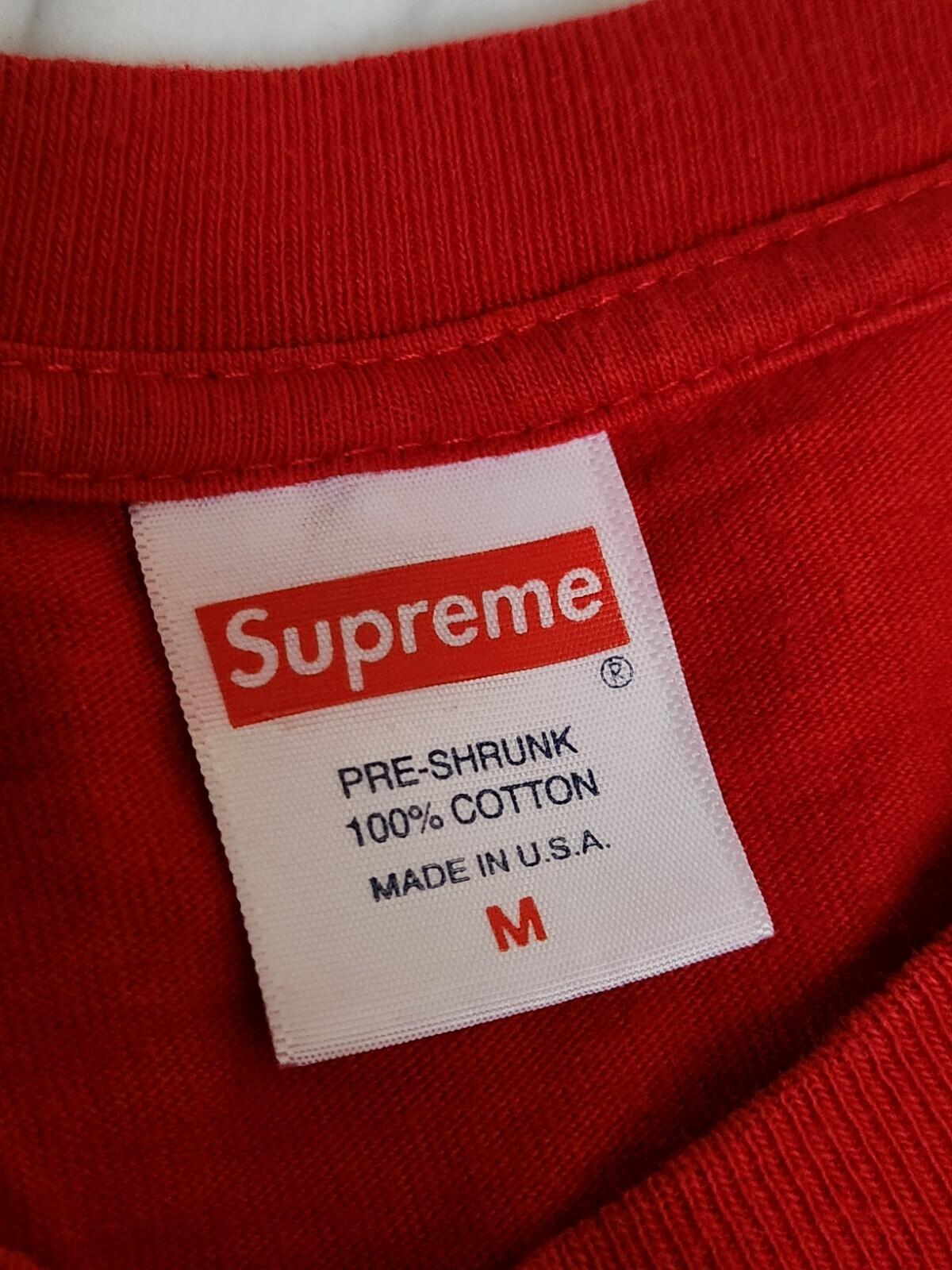 SS20 Supreme Pitbull Tee Red Size M