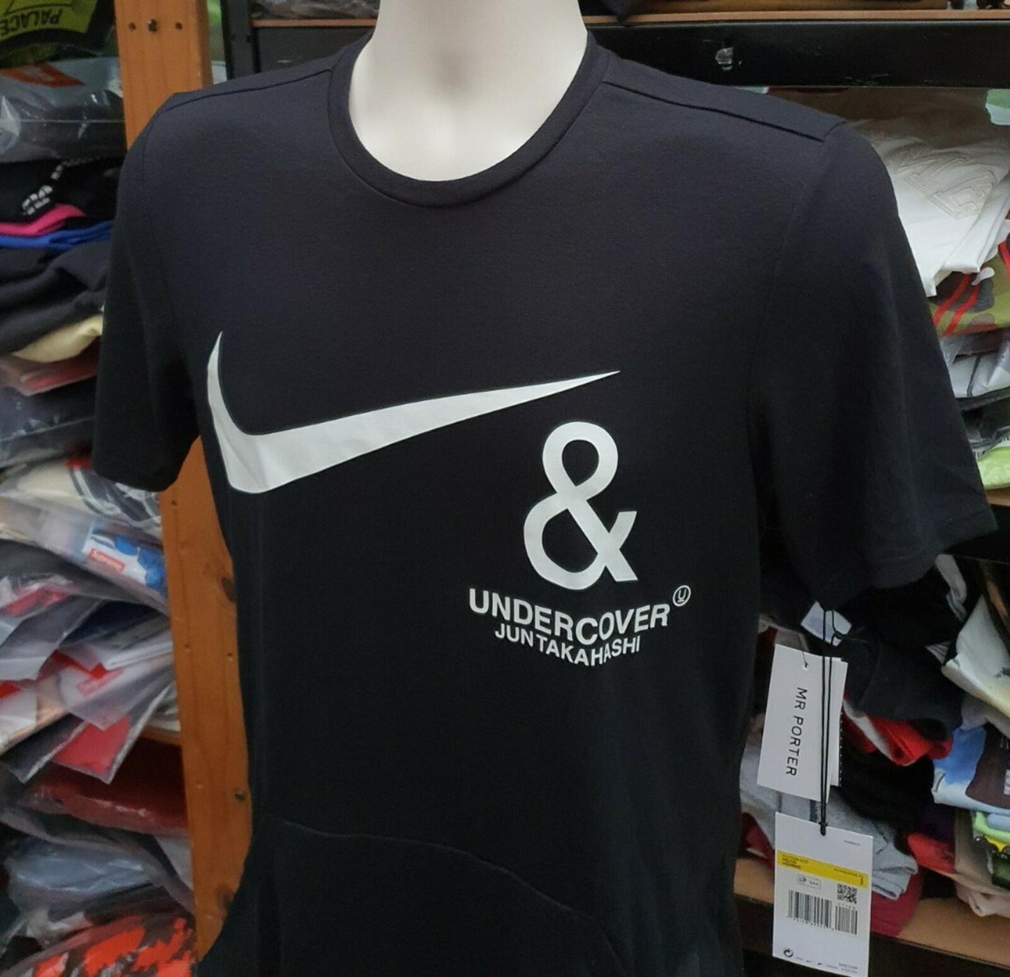 Nike x Undercover Jun Takashi Dri-Fit NRG TC Tee Black Size S