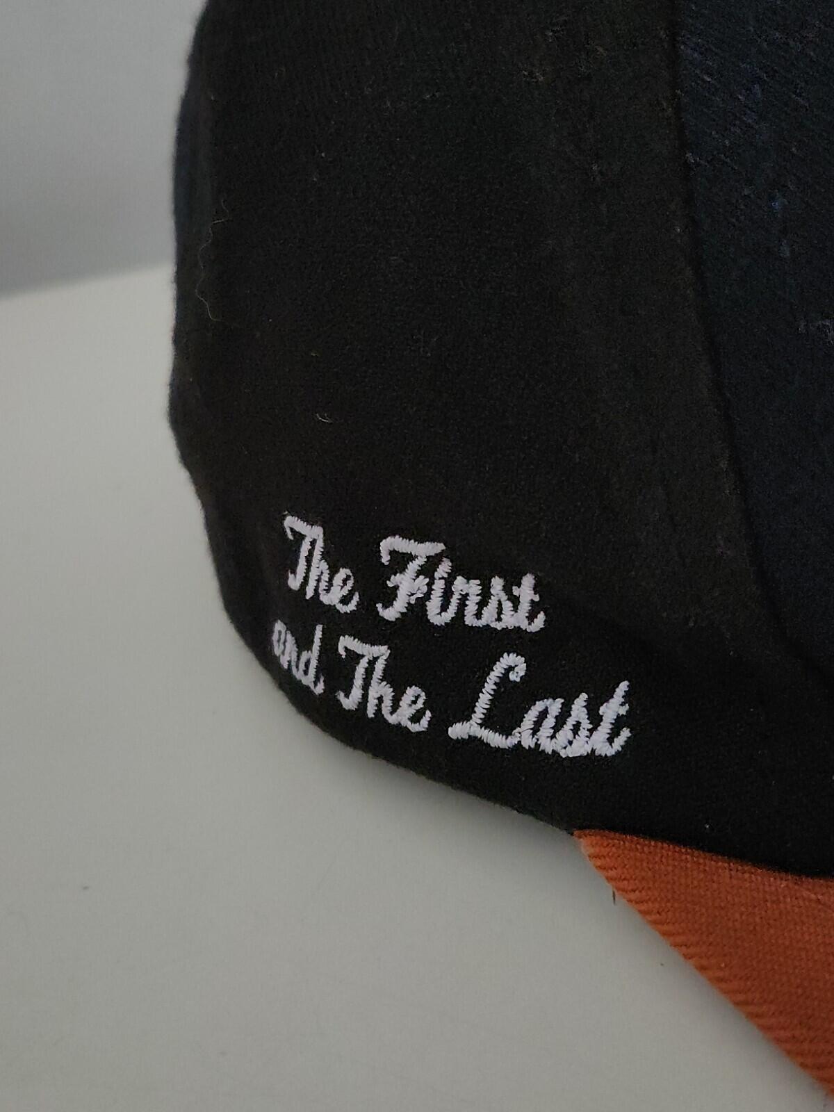 FW13 Supreme Starter Phi 6-panel hat cap snapback Rare 2013 Navy Black Orange