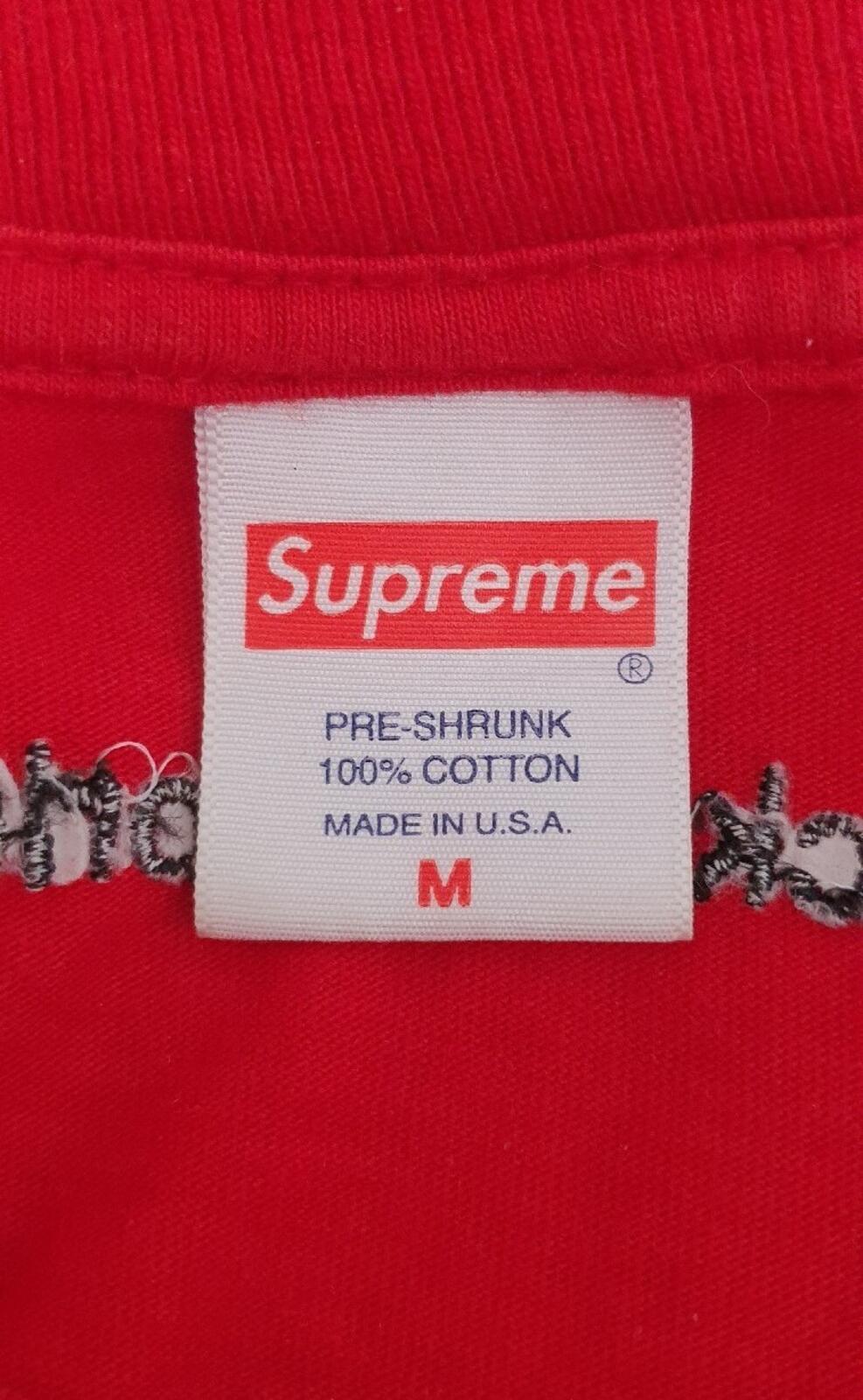 SS18 Supreme FTW Tee Red T-shirt Size M Medium
