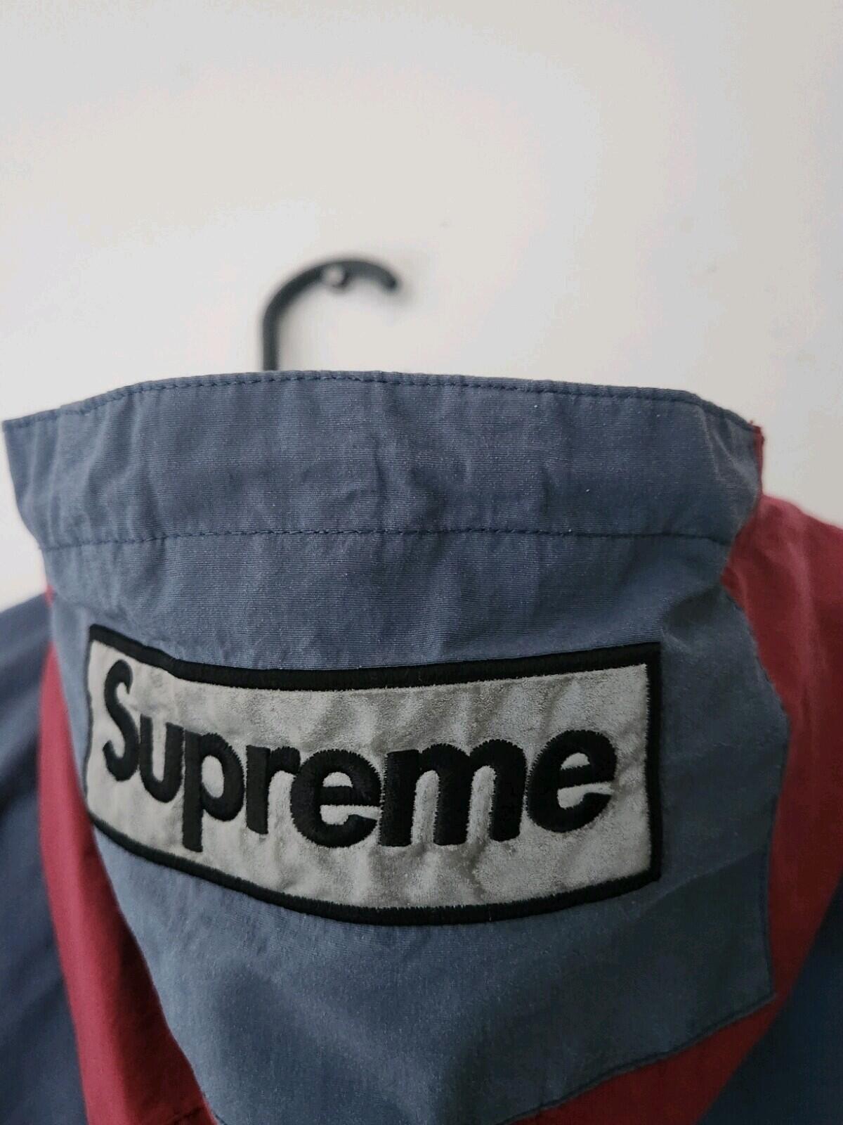 HW18 Supreme 2-Tone Zip Up Jacket M mittel Navy Wasserabweisend Reflektierend