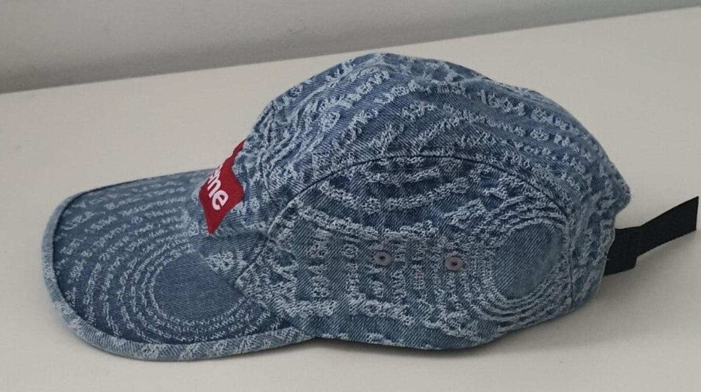 Gorra Camp Jacquard Supreme Circles FW21 Azul