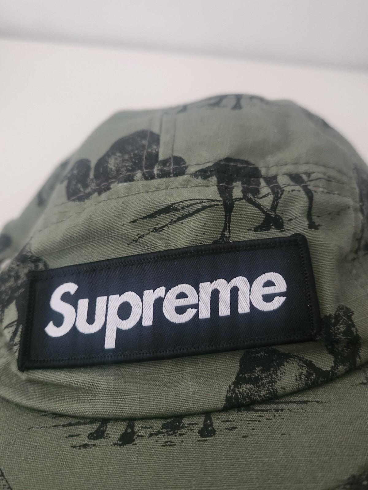SS12 Supreme Camels Camp Cap hat vintage Very Rare 2012