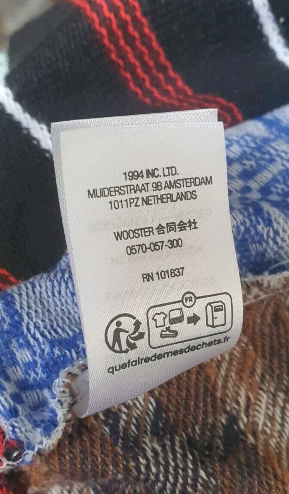 SS23 Supreme Patchwork Jacquard L/S top Jumper Crewneck Size XL 2XL XXL