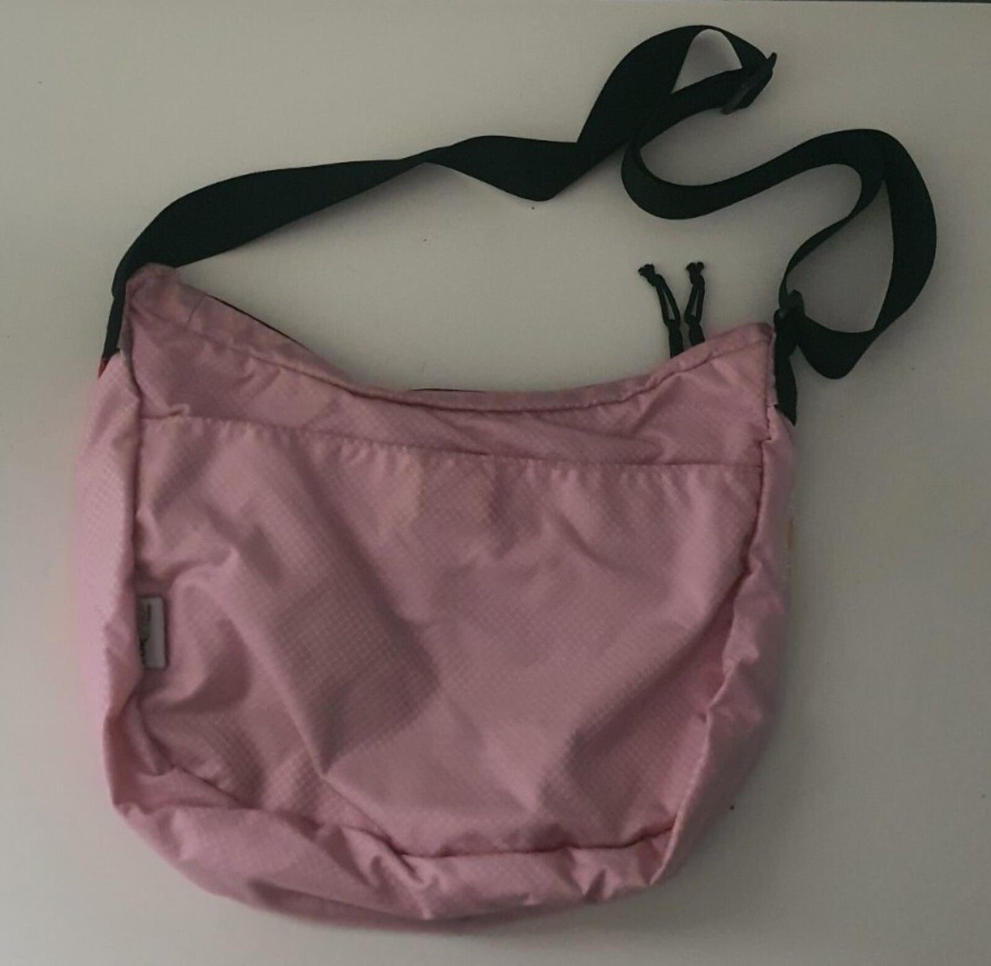 SS22 Supreme small messenger bag Pink Water Resistant Black Box Logo