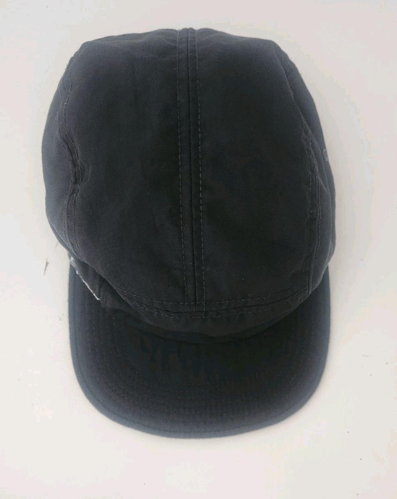SS15 Supreme Side Tape Camp Cap Black