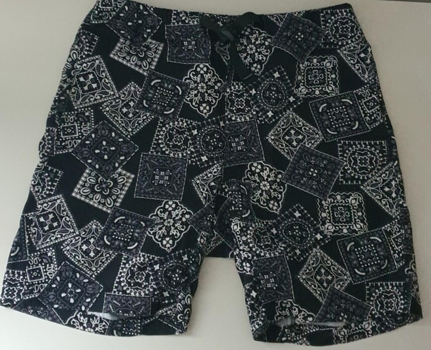 SS15 Supreme Bandana Belted short size S small shorts black