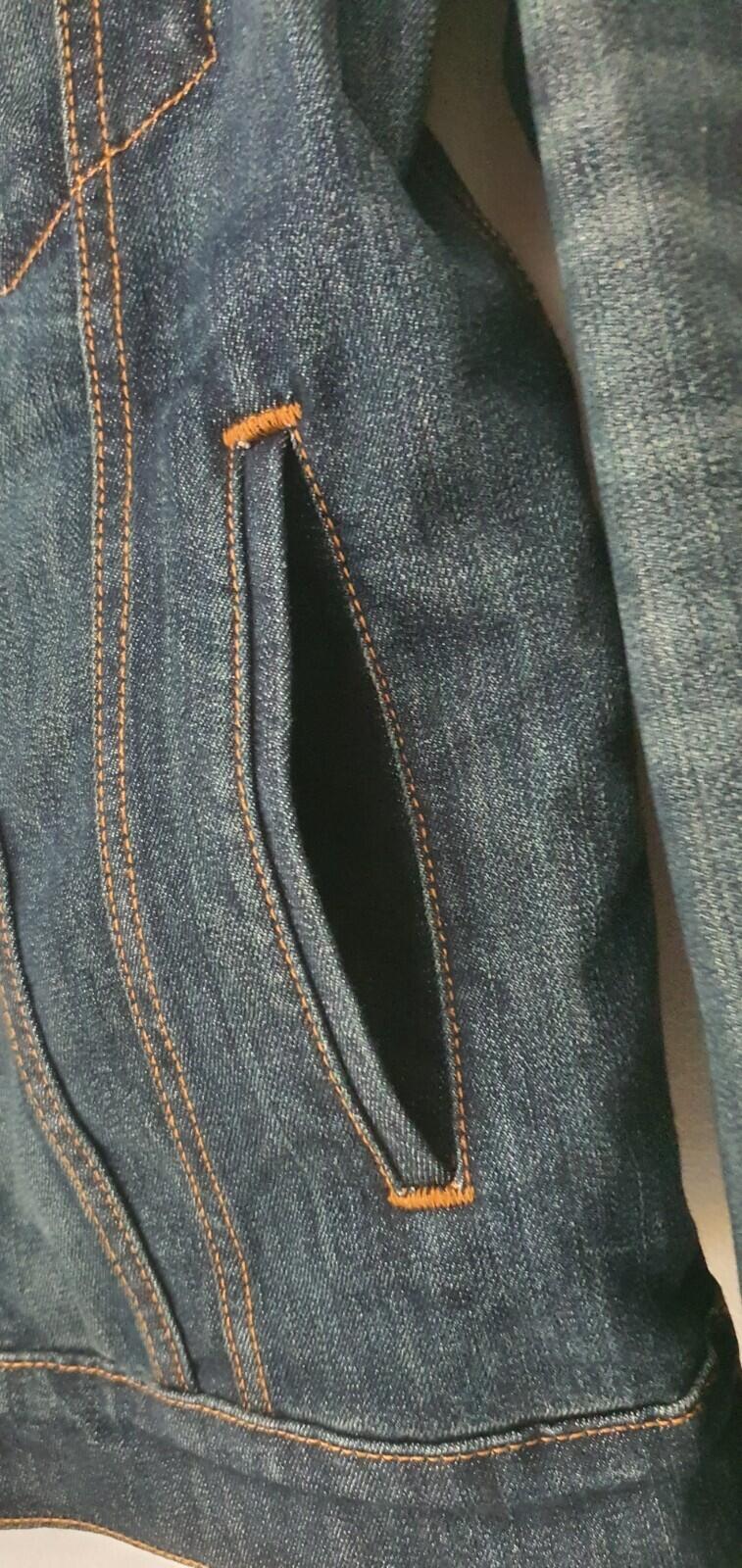 2012 Levi's x Nike SB Trucker Jacket Dri-FIT M medium Denim Blue Vintage Levis