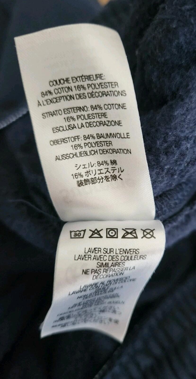 SS24 Supreme $ Sweatpant Navy pants M Medium Made In Canada Trousers Dollar