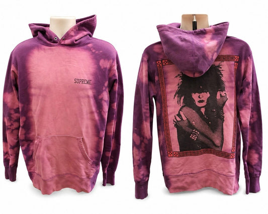 Sudadera con capucha Tie Dye Supreme Siouxsie Sioux SS14 Talla M