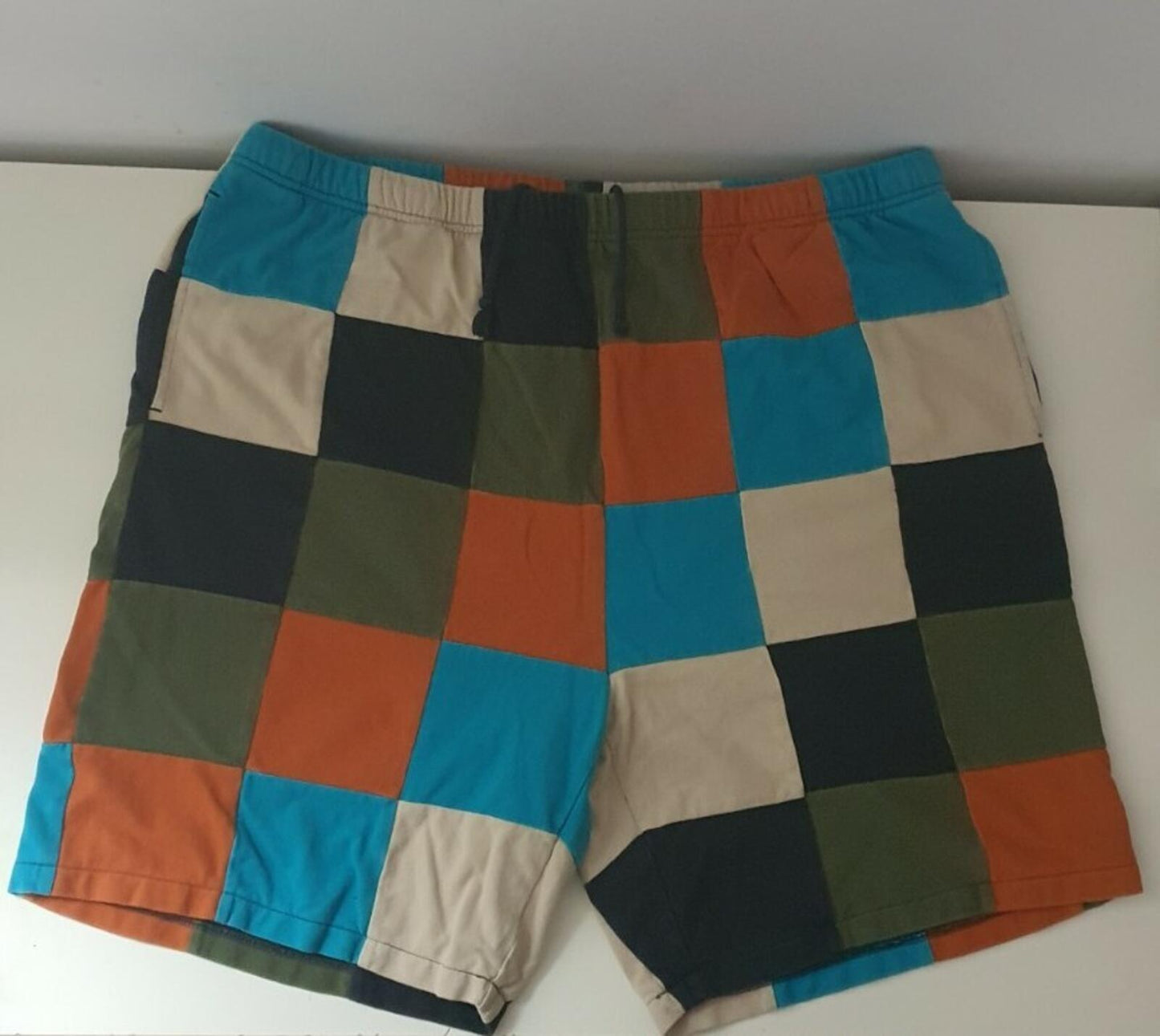 FW18 Supreme Patchwork Pique Short Size S