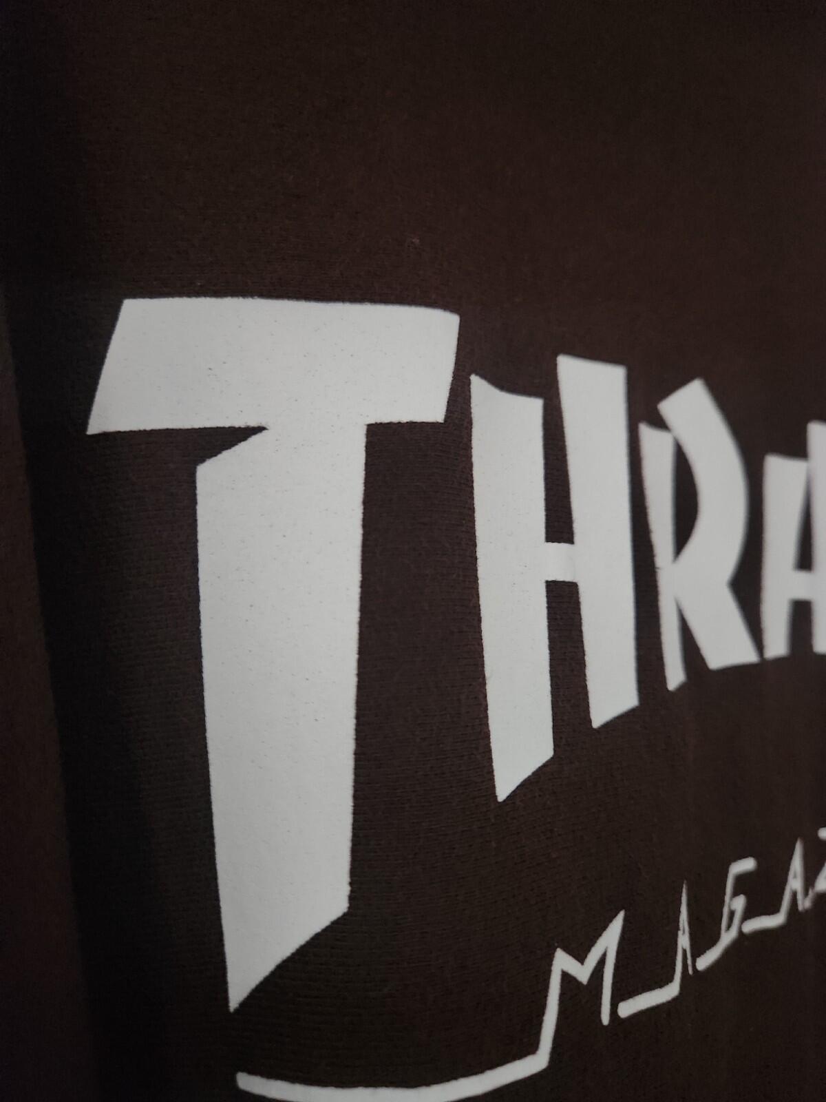 SS11 Supreme Thrasher Hooded Sweatshirt size M medium brown hoodie vintage 2011
