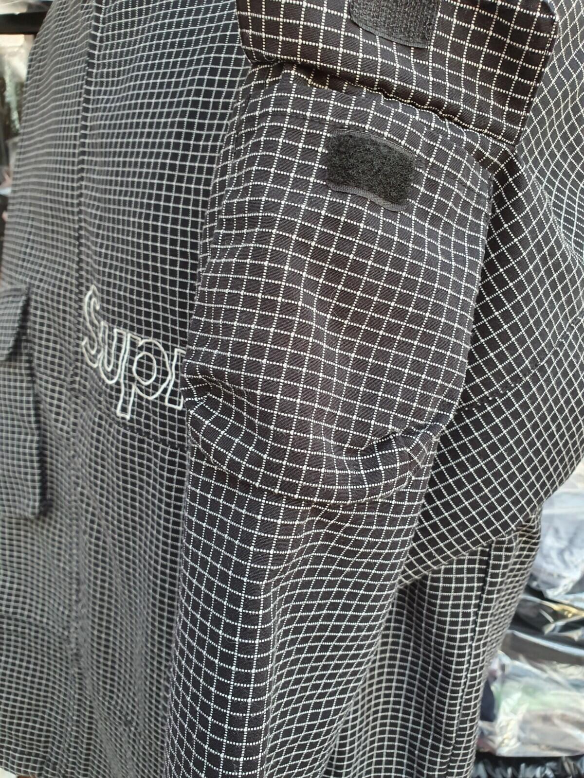 SS20 Supreme Ripstop Utility Jacket Black Size M