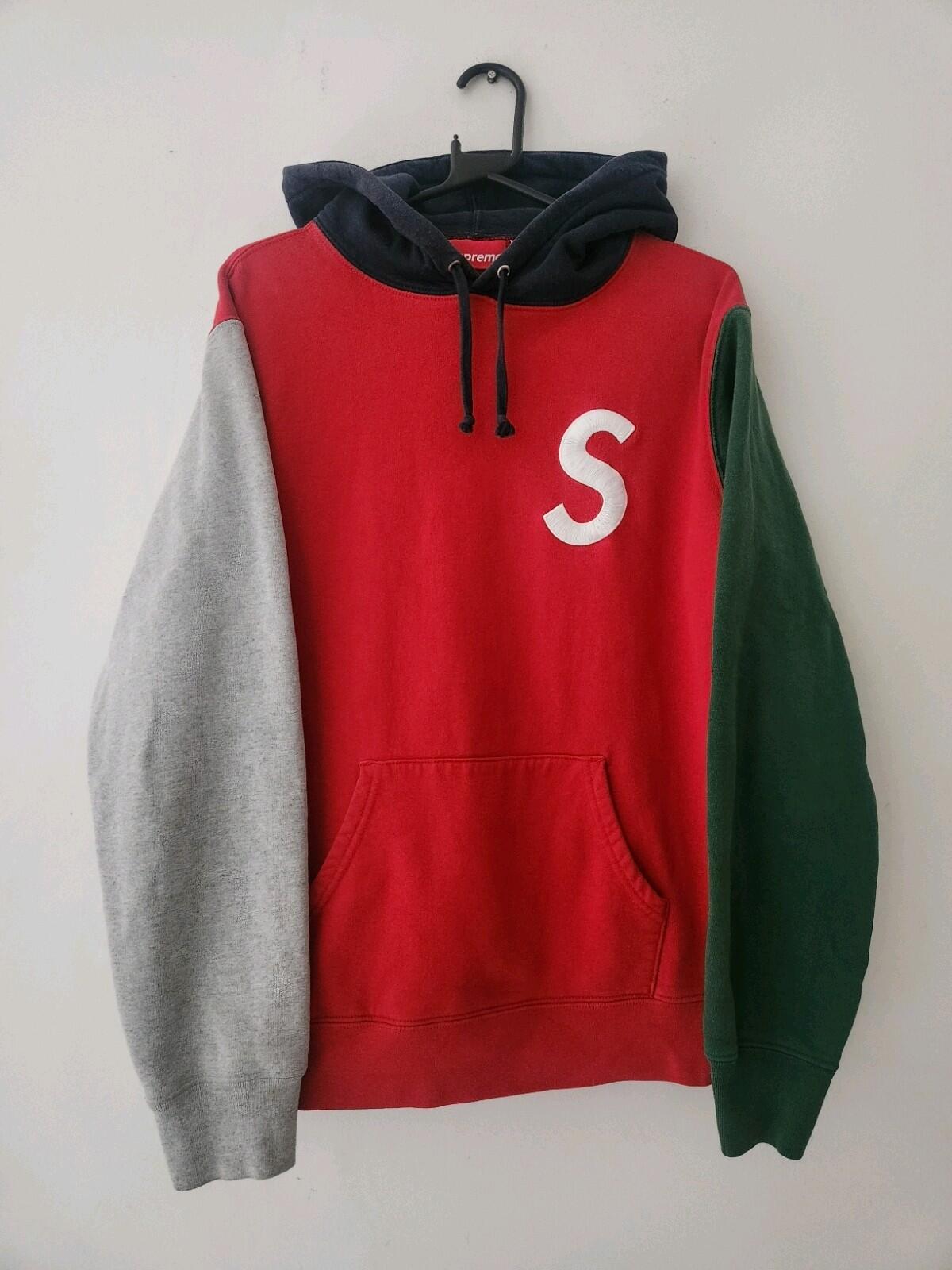 SS19 Supreme S Logo Colorblocked sweatshort + Sweatpant Full Set Hoodie & Shorts