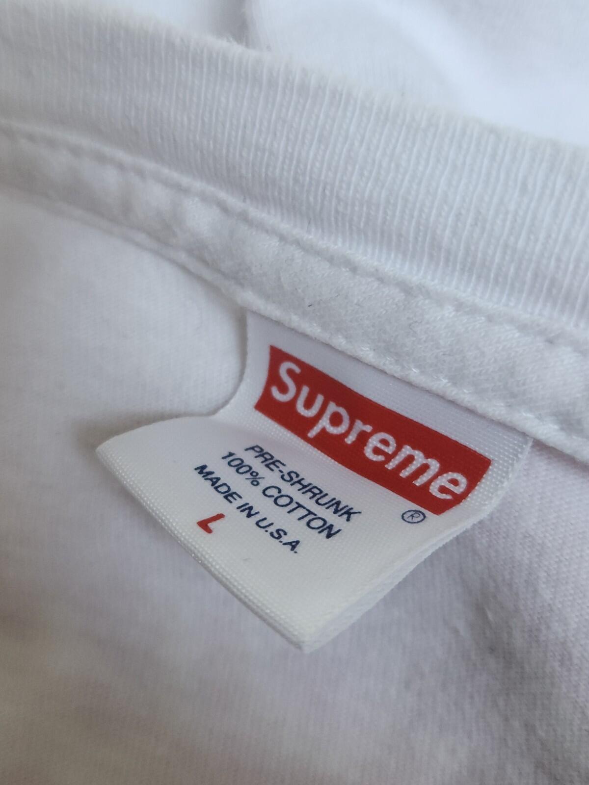 SS20 Supreme Sacred Unique L/S Tee Weiß Langarm Größe L