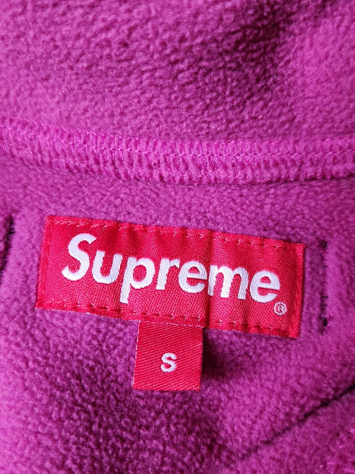 FW15 Supreme Polartec Fleece Weste Größe S Small pink