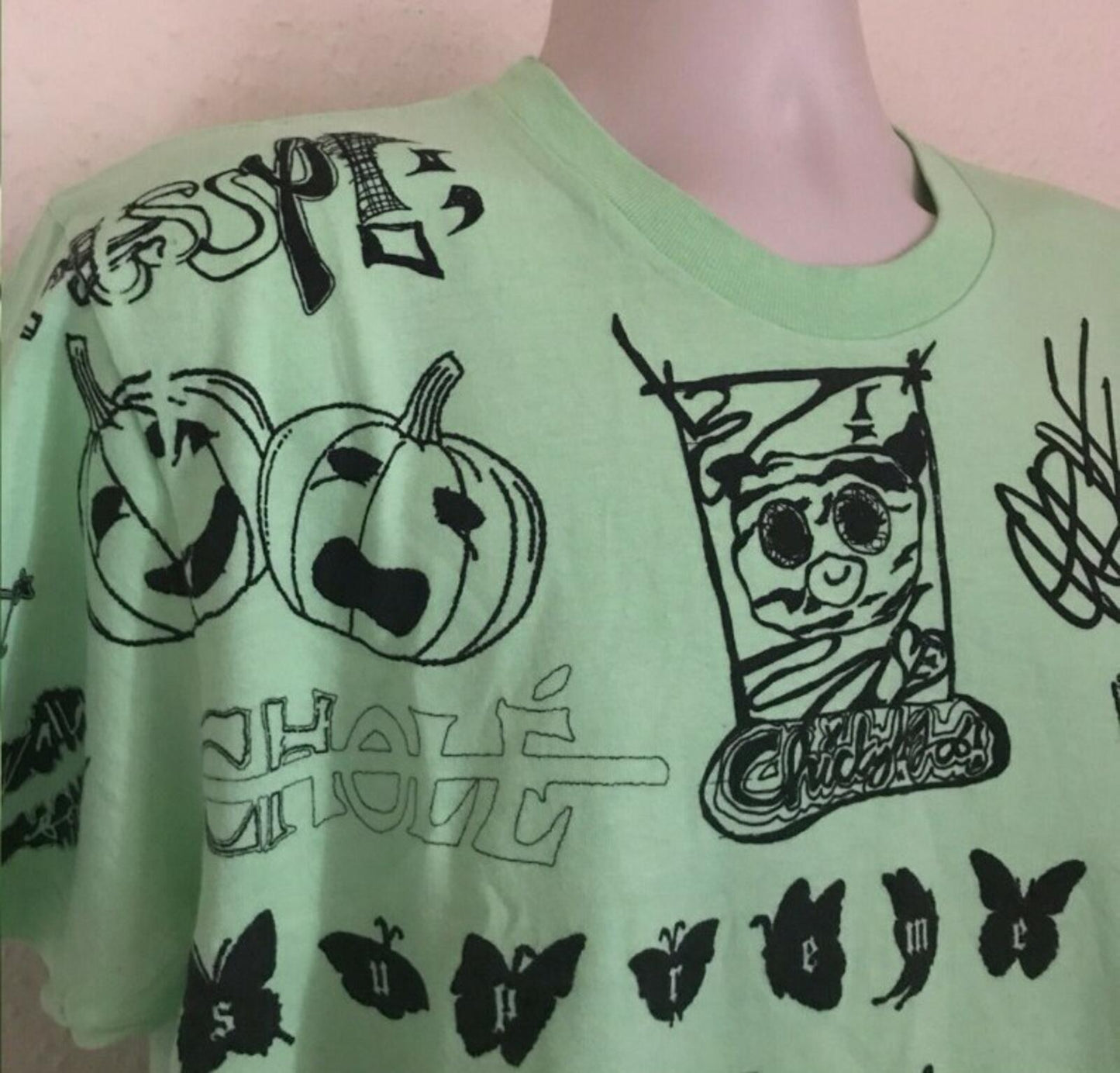 SS17 Supreme Dream green light Tee size L large T-shirt