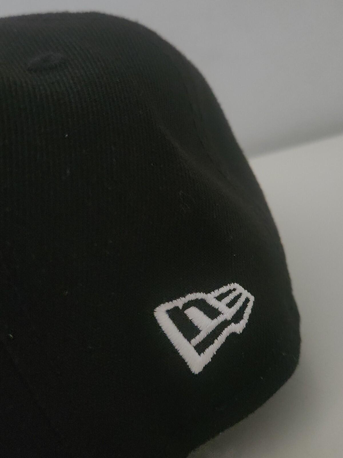 FW21 Supreme Eyes New Era Hat 7 1/2 Black Cap Embroidered Artwork By AOI