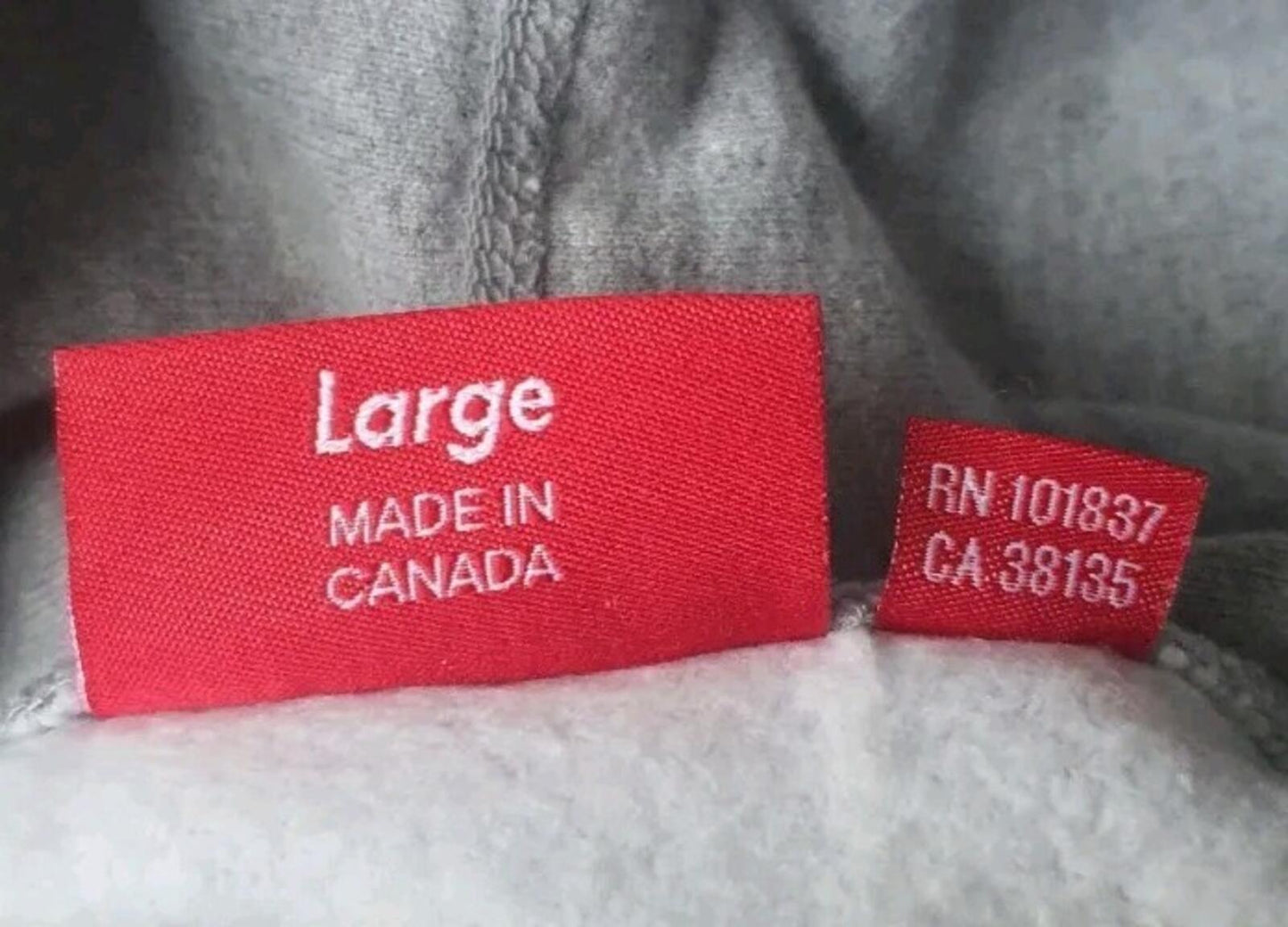 Sudadera con capucha FW19 Supreme Sequin Viper talla L, color gris jaspeado