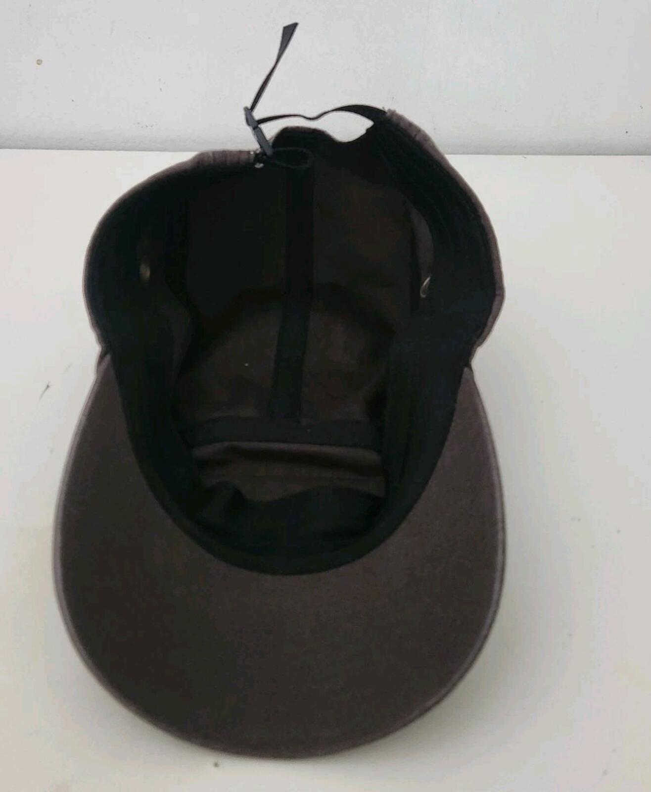 FW22 Supreme Military Camp Cap Hat Brown Box logo
