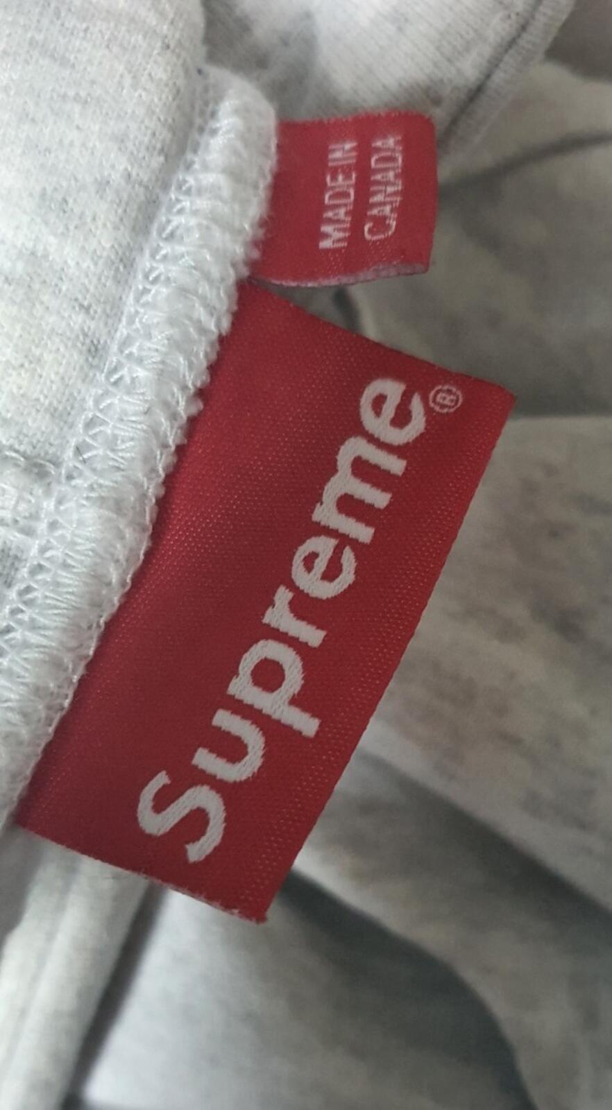 FW19 Supreme The Most Hooded Sweatshirt Heather Grey Size M