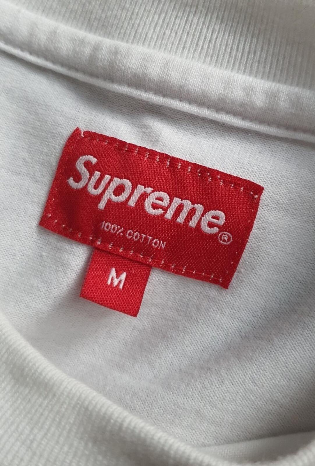 Camiseta FW21 Supreme Skyline S/S blanca talla M