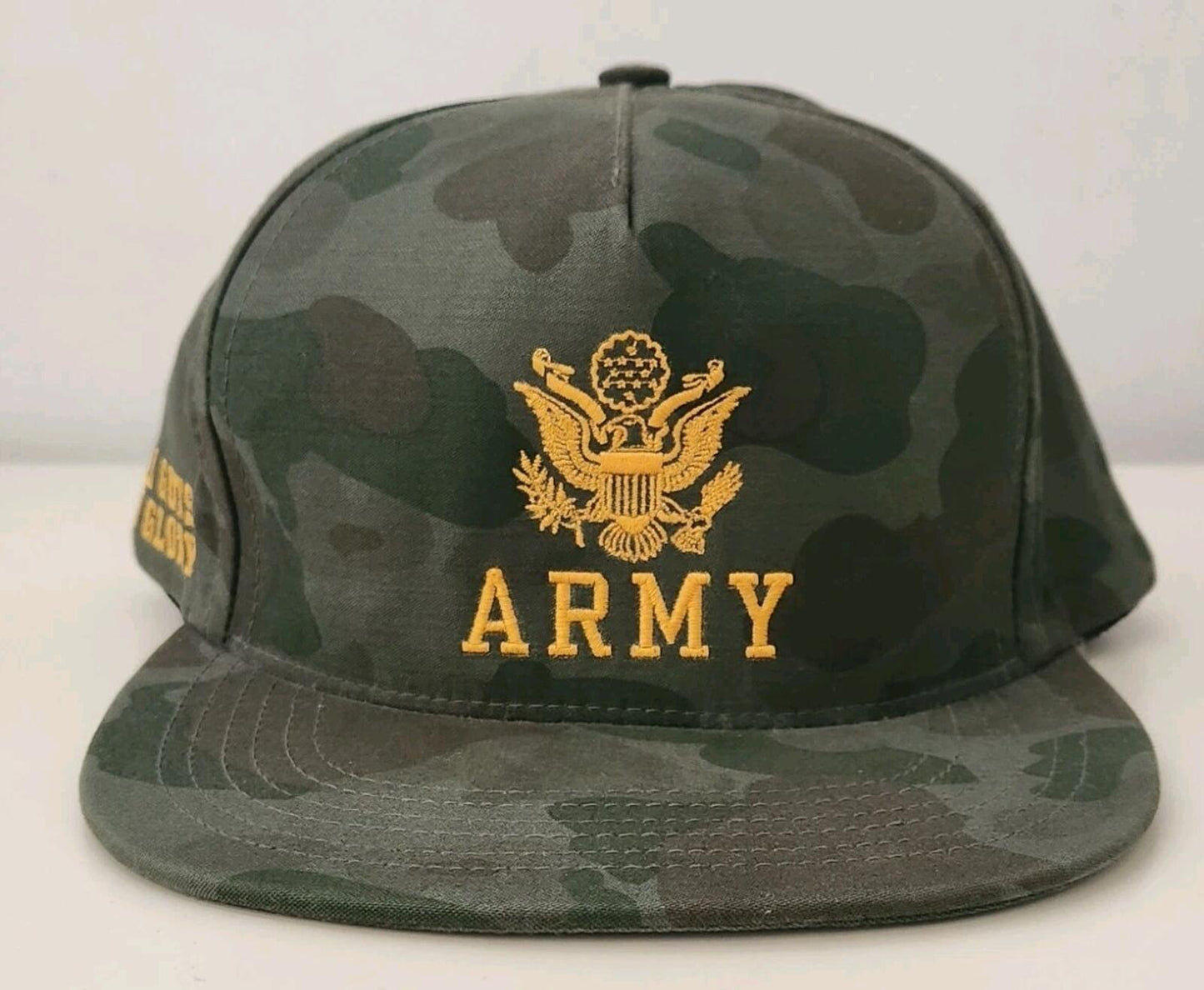 SS12 Supreme Army 5-panel Hat All Guts No Glory Cap 2012 Camo Vintage Rare Supny