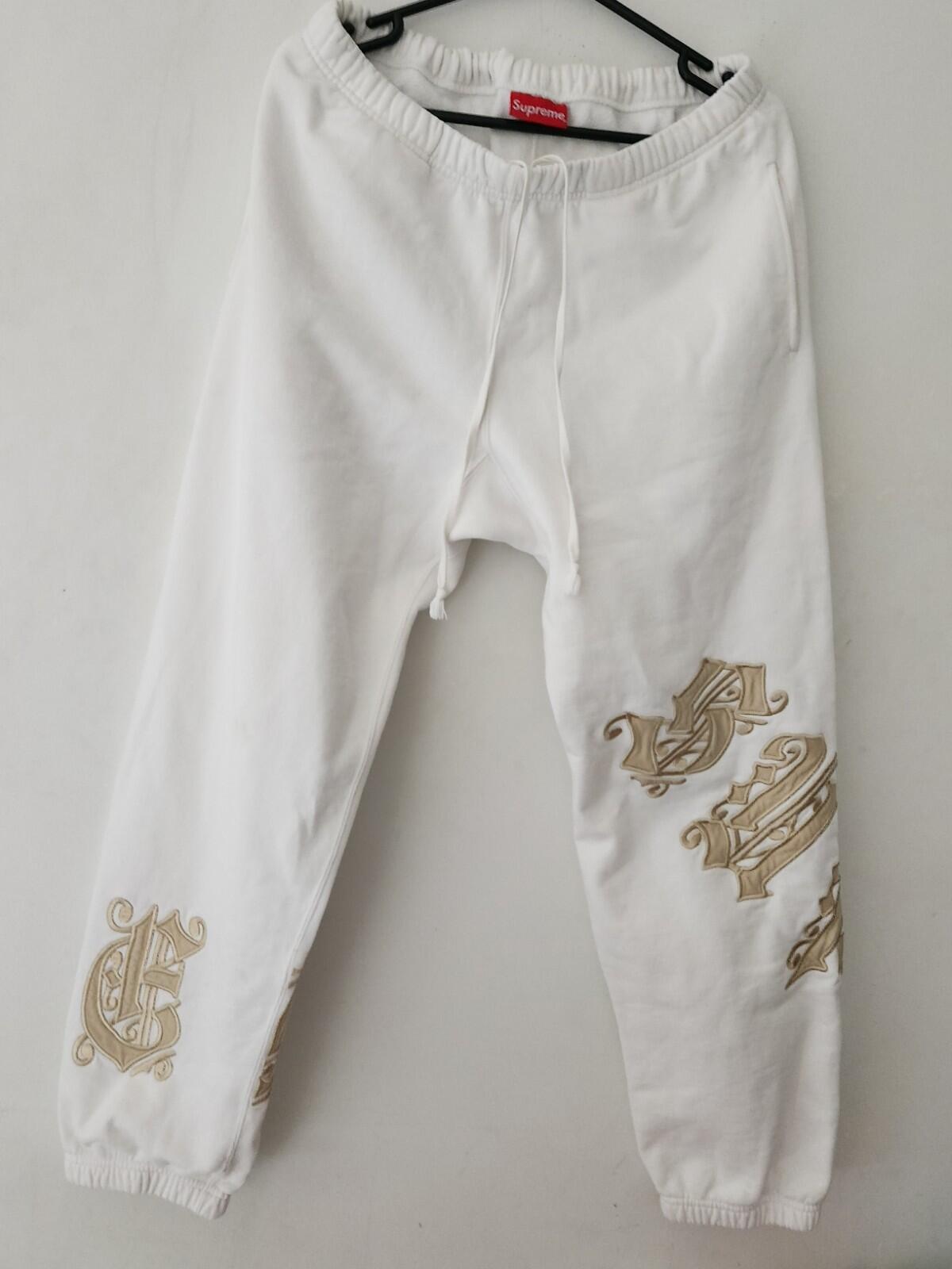 SS20 Supreme Old English Wrap Sweatpant Size M Medium pants