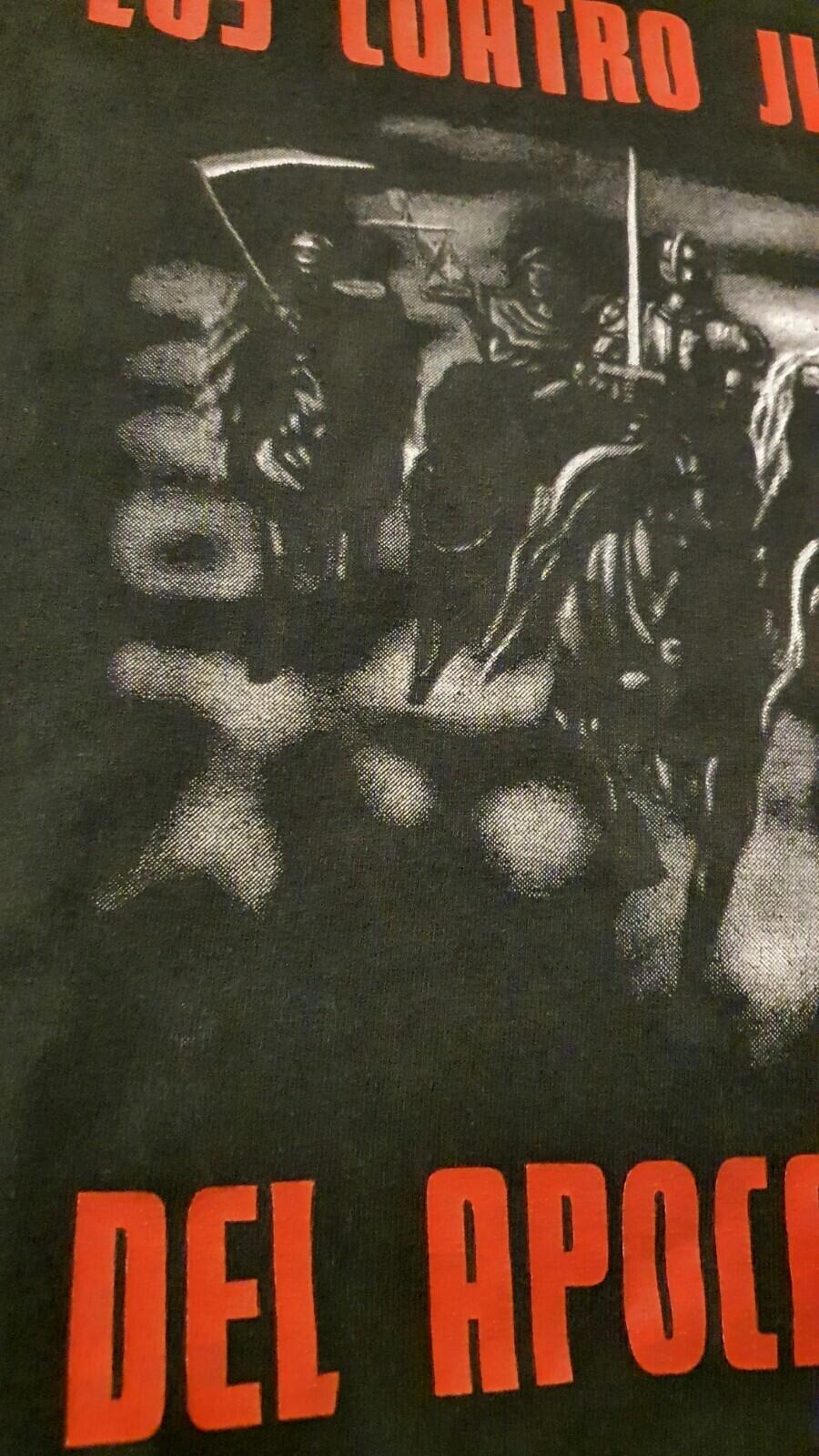 FW05 Supreme Four Horseman tee black T-shirt Los Cuatro Jinetes vintage 2005