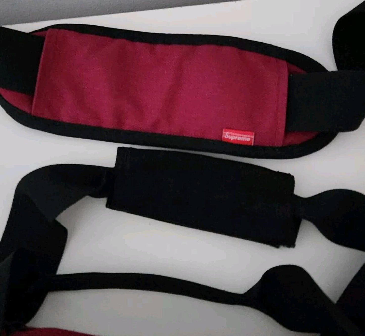 FW13 Supreme Stars Duffle Bag Burgundy