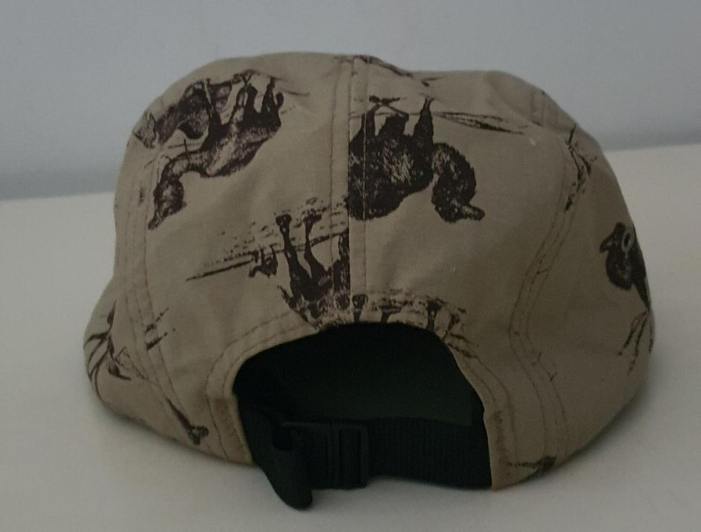SS12 Supreme Camels Camp Cap Hut Vintage Tan Sand Sehr Selten 2012