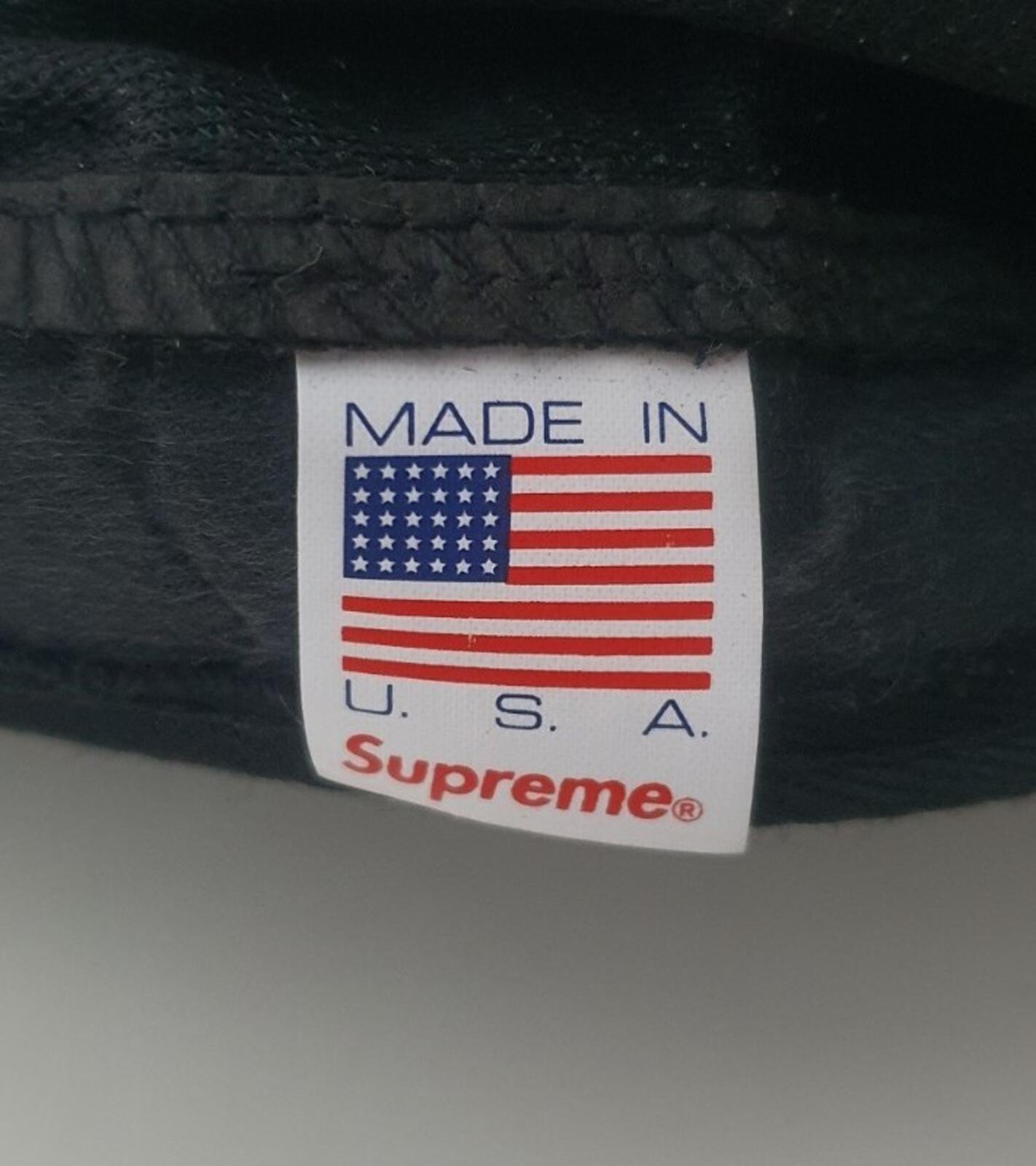 FW13 SUPREME Stars Camp Cap Schwarze Kappe Sehr Selten Vintage 2013 Bestickt 1x getragen