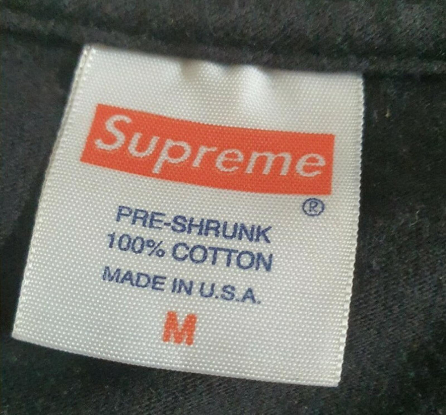 FW14 Supreme A LOVE Tee Black Size M