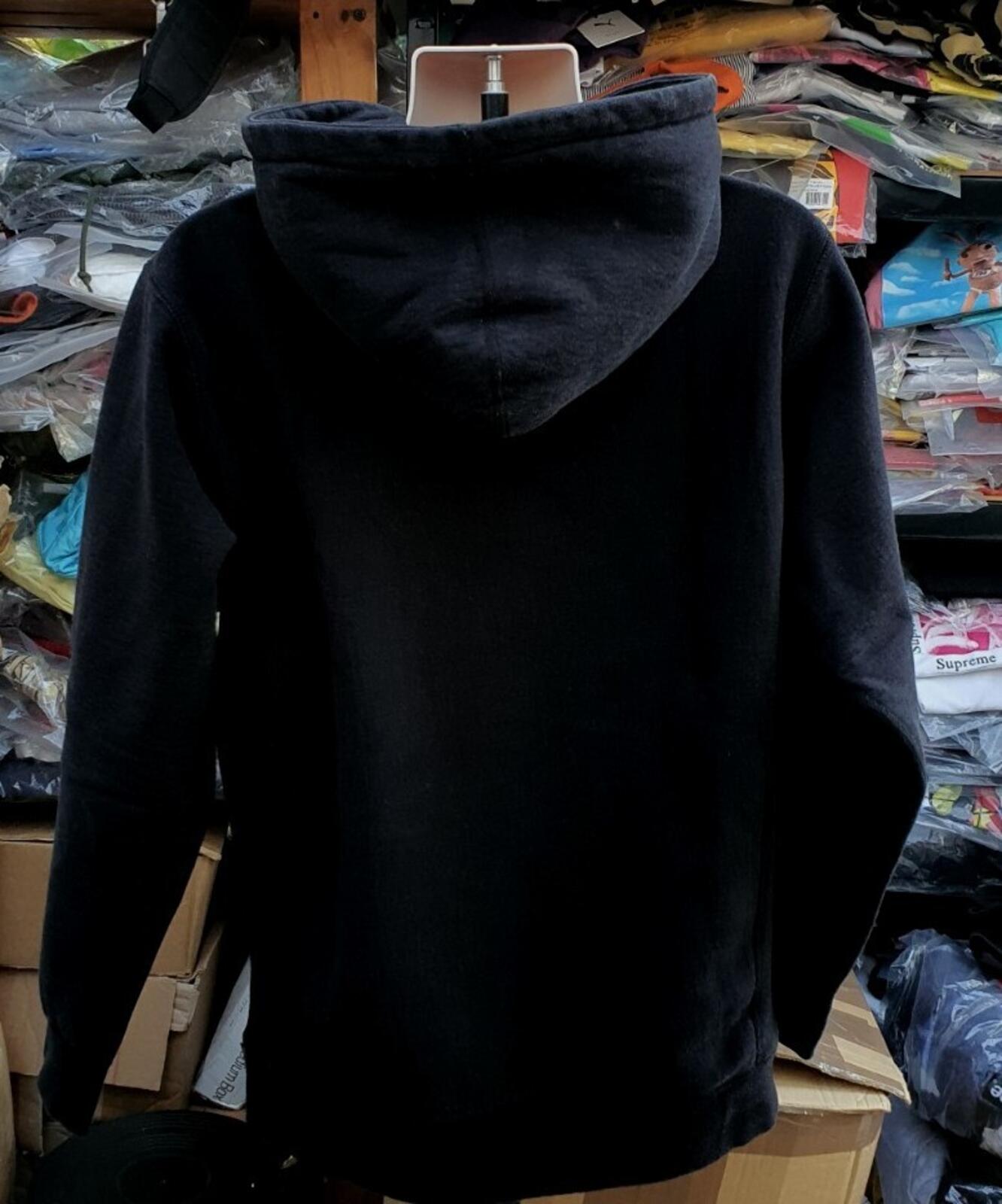 FW16 Supreme Metallic Arc hooded sweatshirt XL hoodie Black