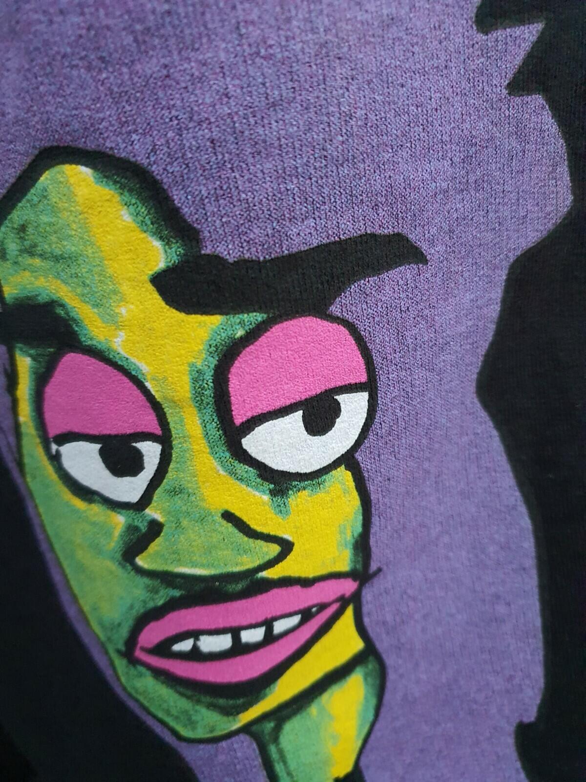 FW17 Supreme Gonz Heads Crewneck Black Size L