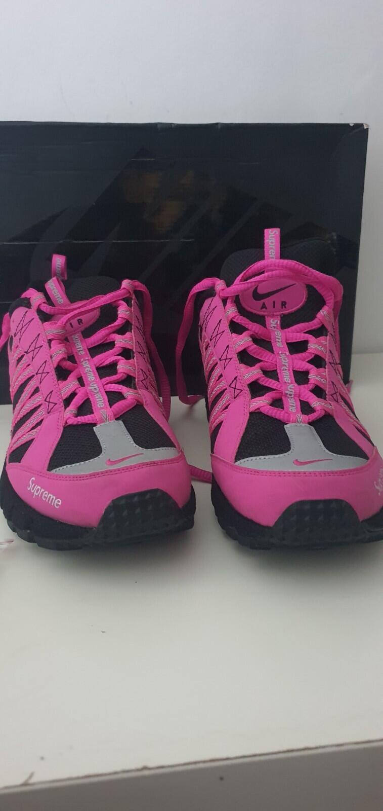 FW17 Supreme x Nike Air Humara '17 trainers Fire Pink US 11 UK 10  EU 45 lot