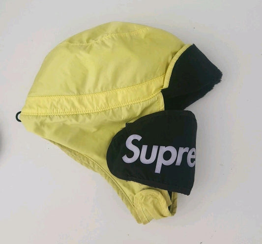 FW20 Supreme Tech Trooper Winter Hat Yellow Size M/L