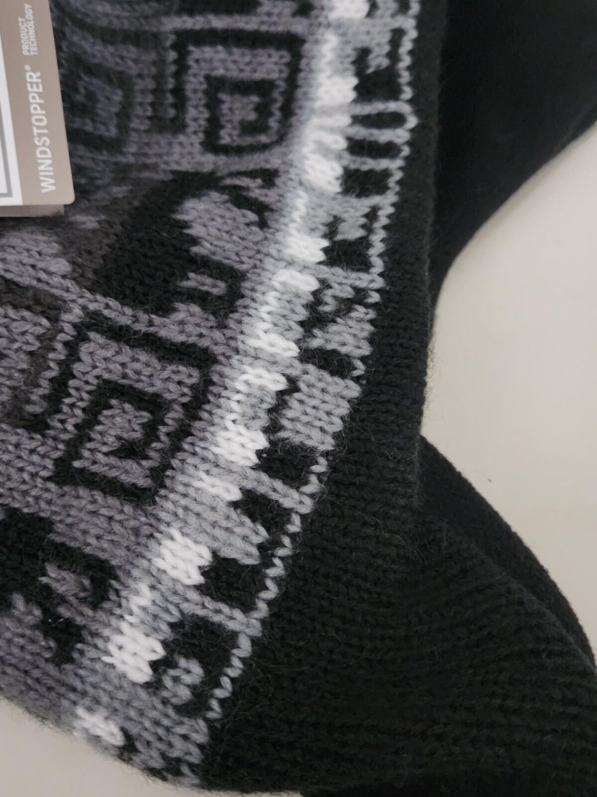FW20 Supreme Chullo Windstopper Ohrenklappen-Beanie Schwarz GORE-TEX