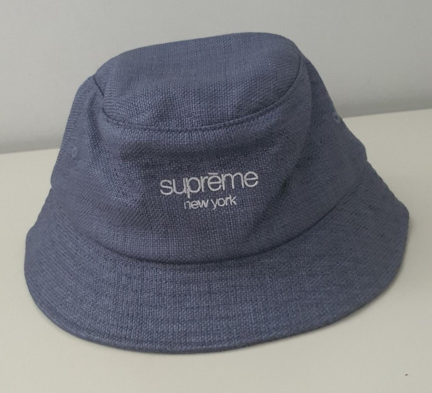 SS22 Supreme Raffia Crusher Hat Navy Size M / L