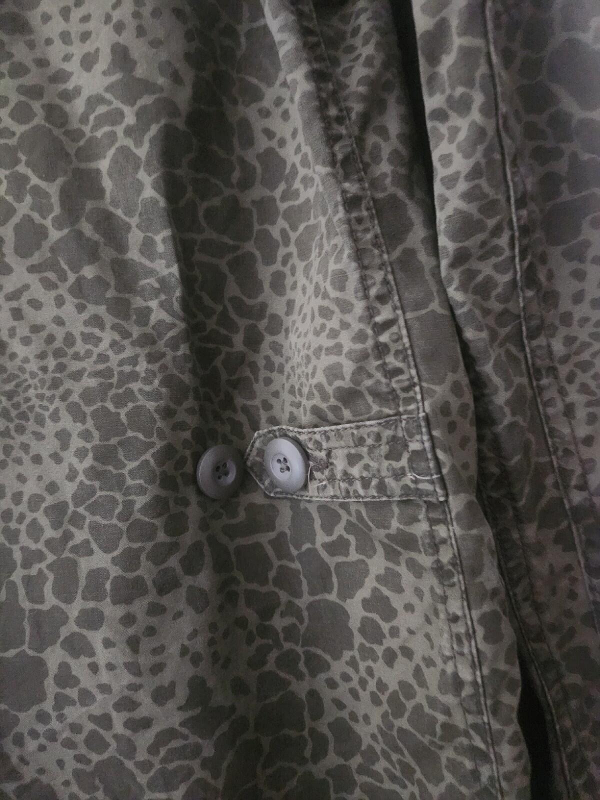 SS12 Supreme Field Jacket Giraffe Camo Vintage Rare Shirt 2012 Size L Large