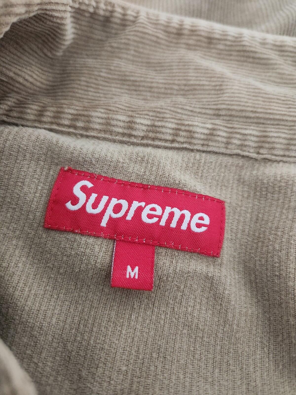 SS12 Supreme Corduroy Pullover Jacket Brown Size M