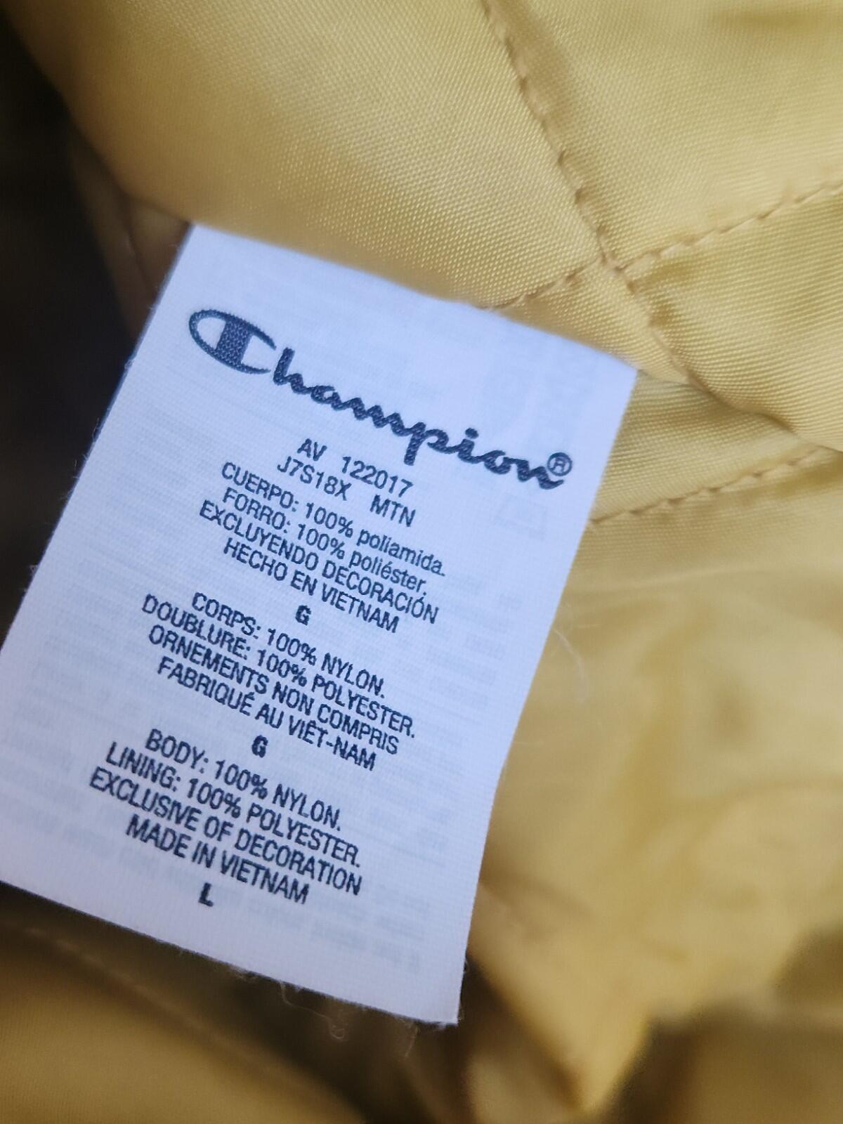SS18 Supreme x Champion Pullover L Large Teal Jacket Nylon
