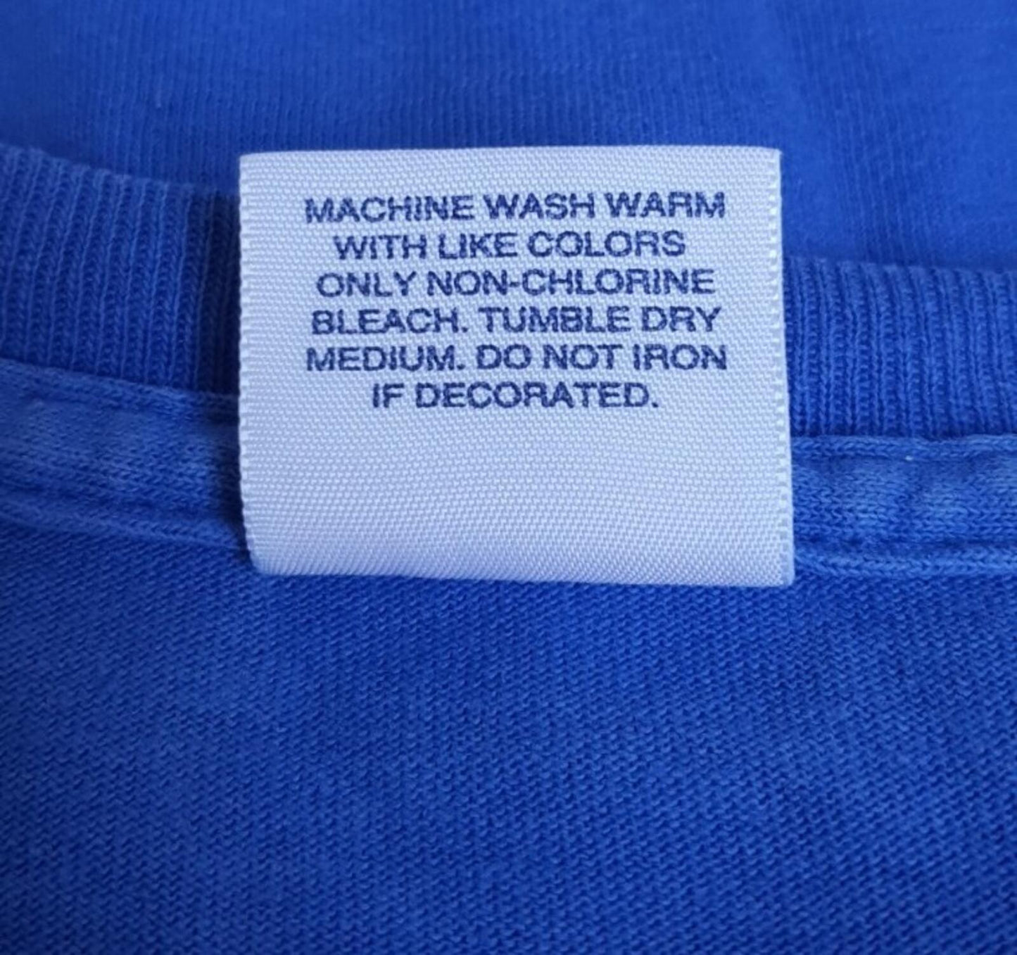 FW08 Supreme Chaos tee blue t-shirt L large vintage from 2008 anarchy Very Rare