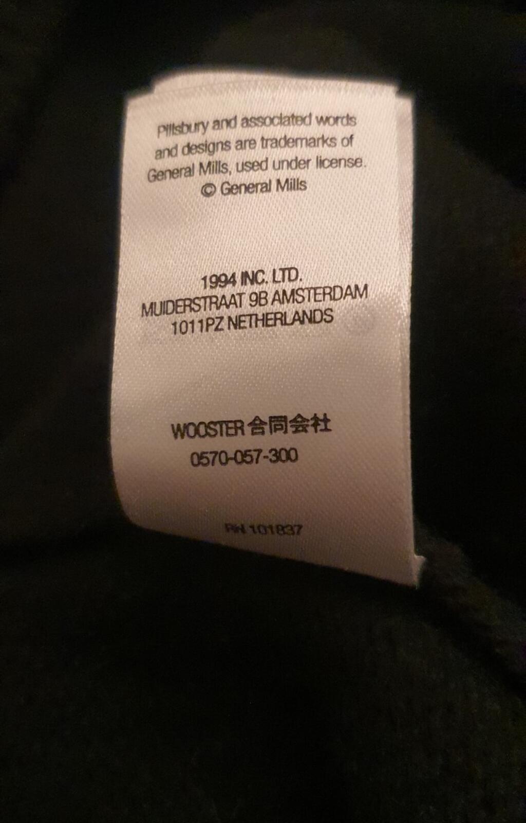Sudadera de lana Supreme Doughboy FW22 negra talla S