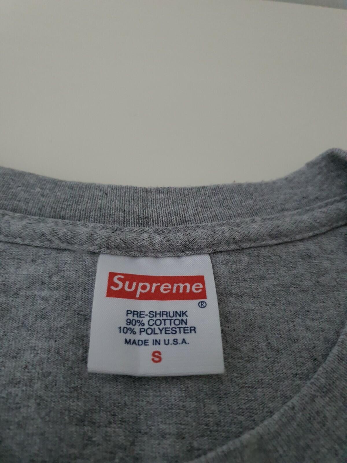 FW15 Supreme Devil heather grey tee size S Small T-shirt Rare