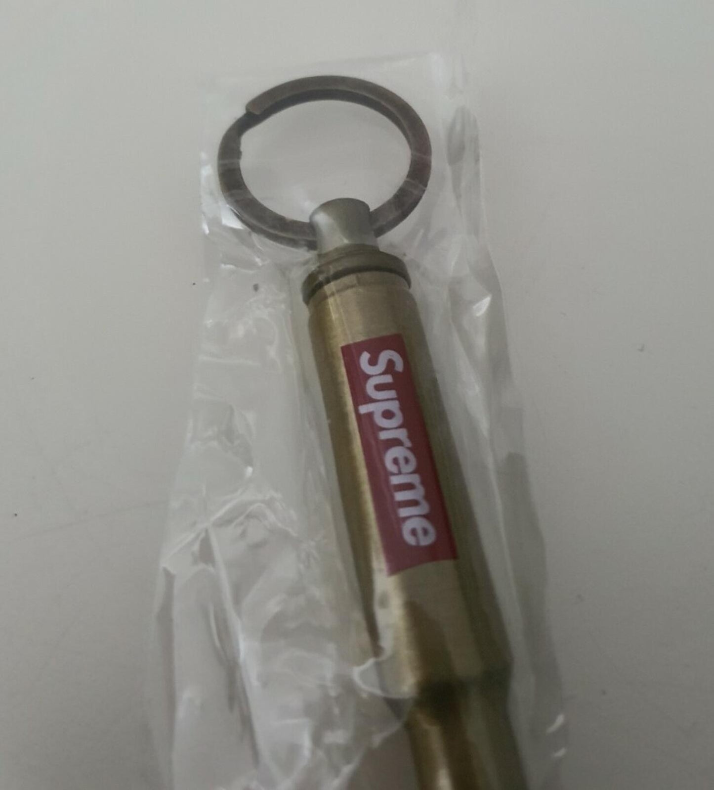 SS13 Supreme Bullet Bottle Opener Keychain Metal